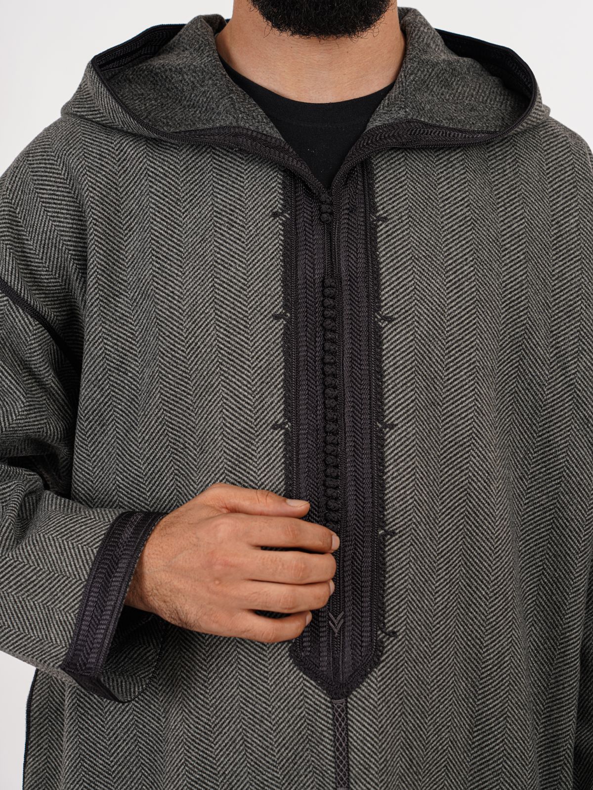 Graphite Grey Djellaba