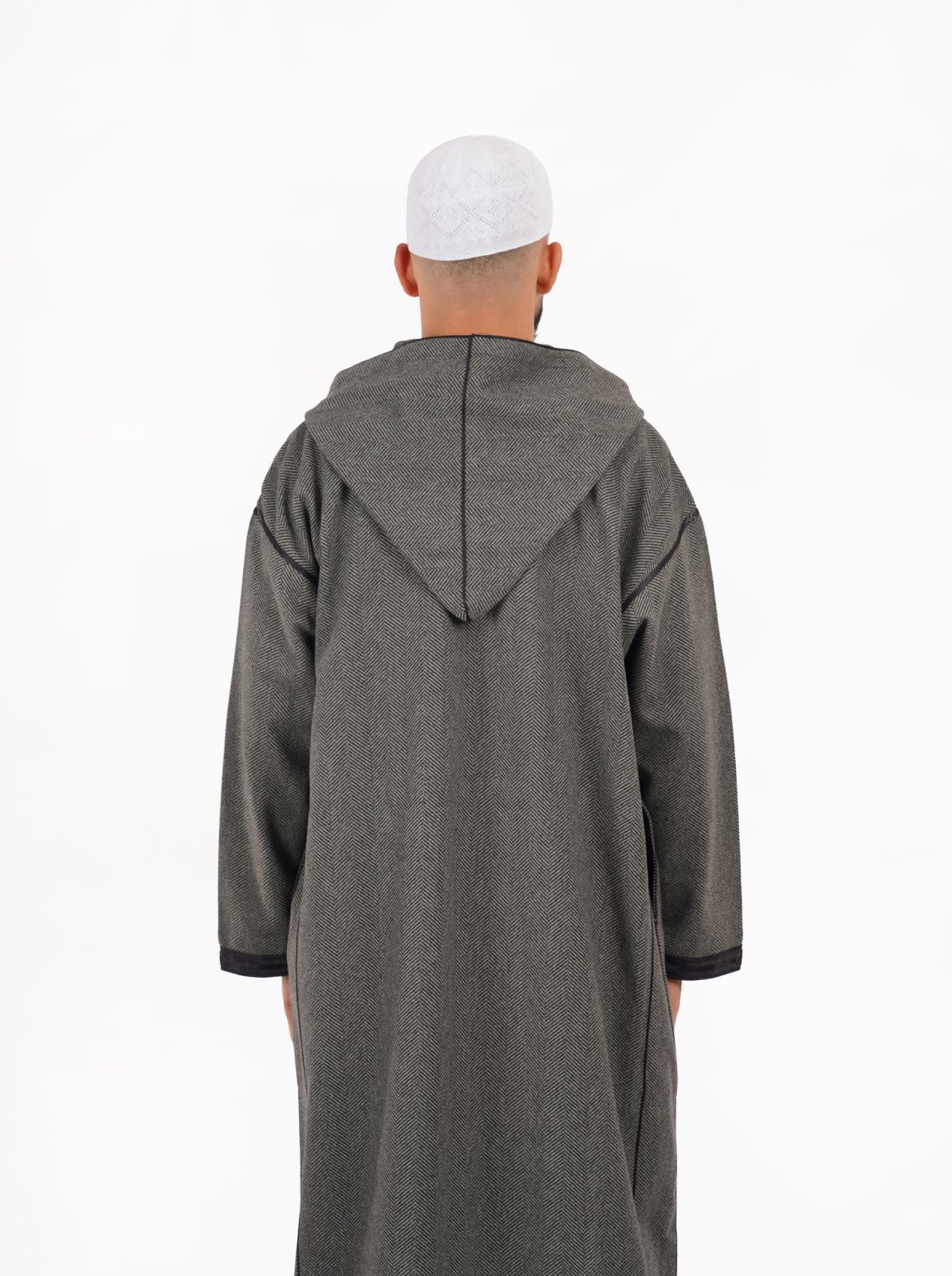 Graphite Grey Djellaba