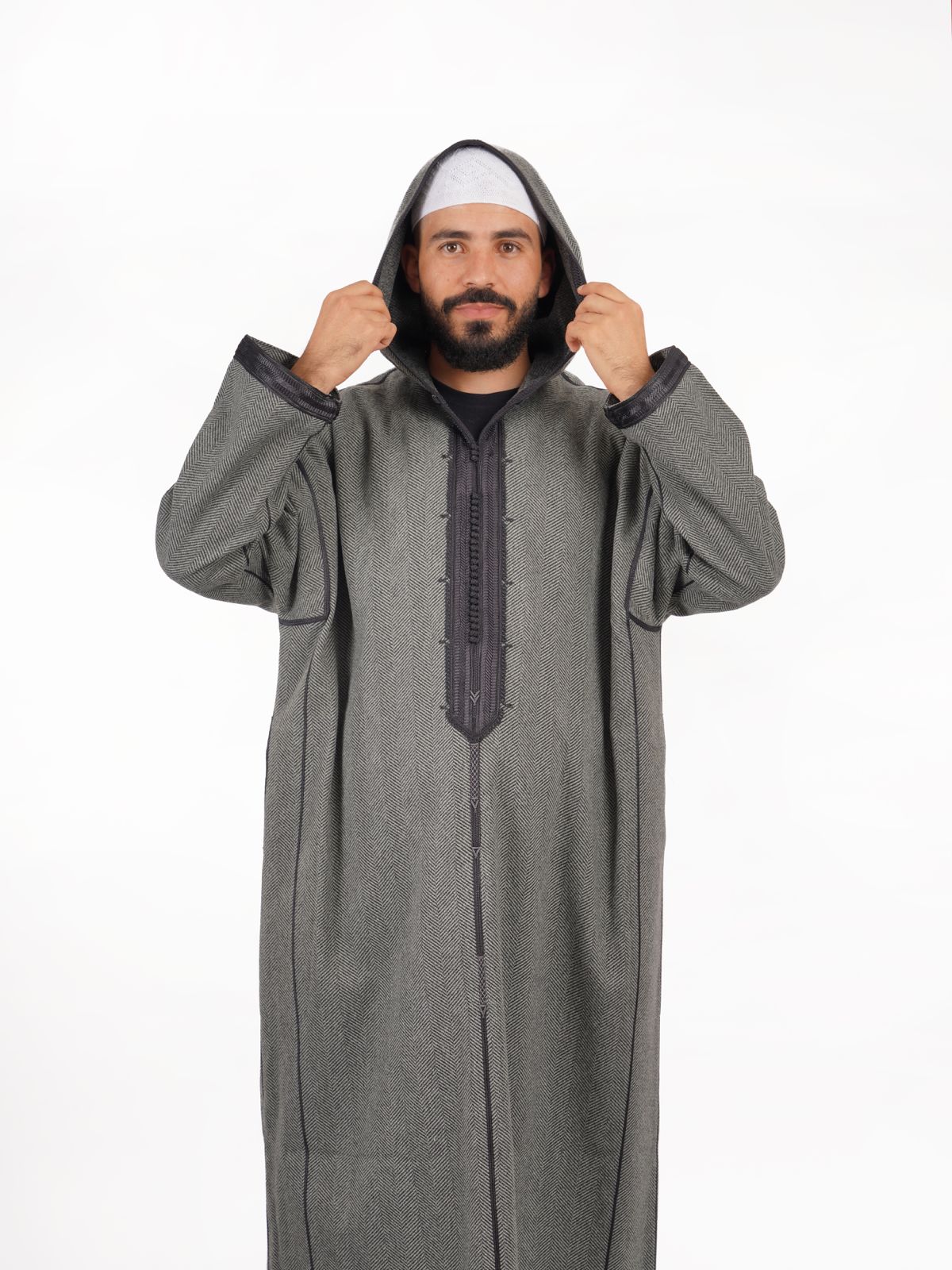 Graphite Grey Djellaba