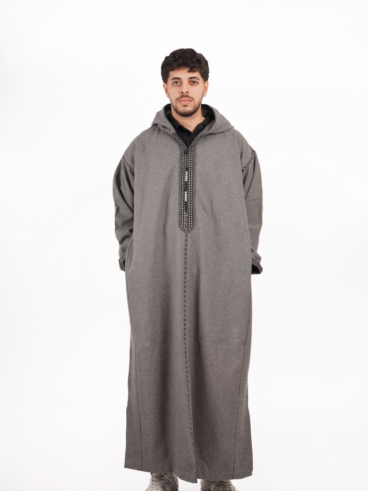 Heather Grey Djellaba