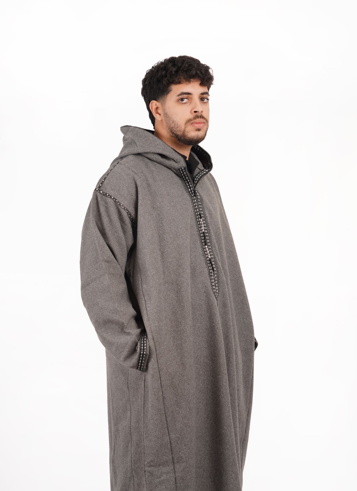 Heather Grey Djellaba