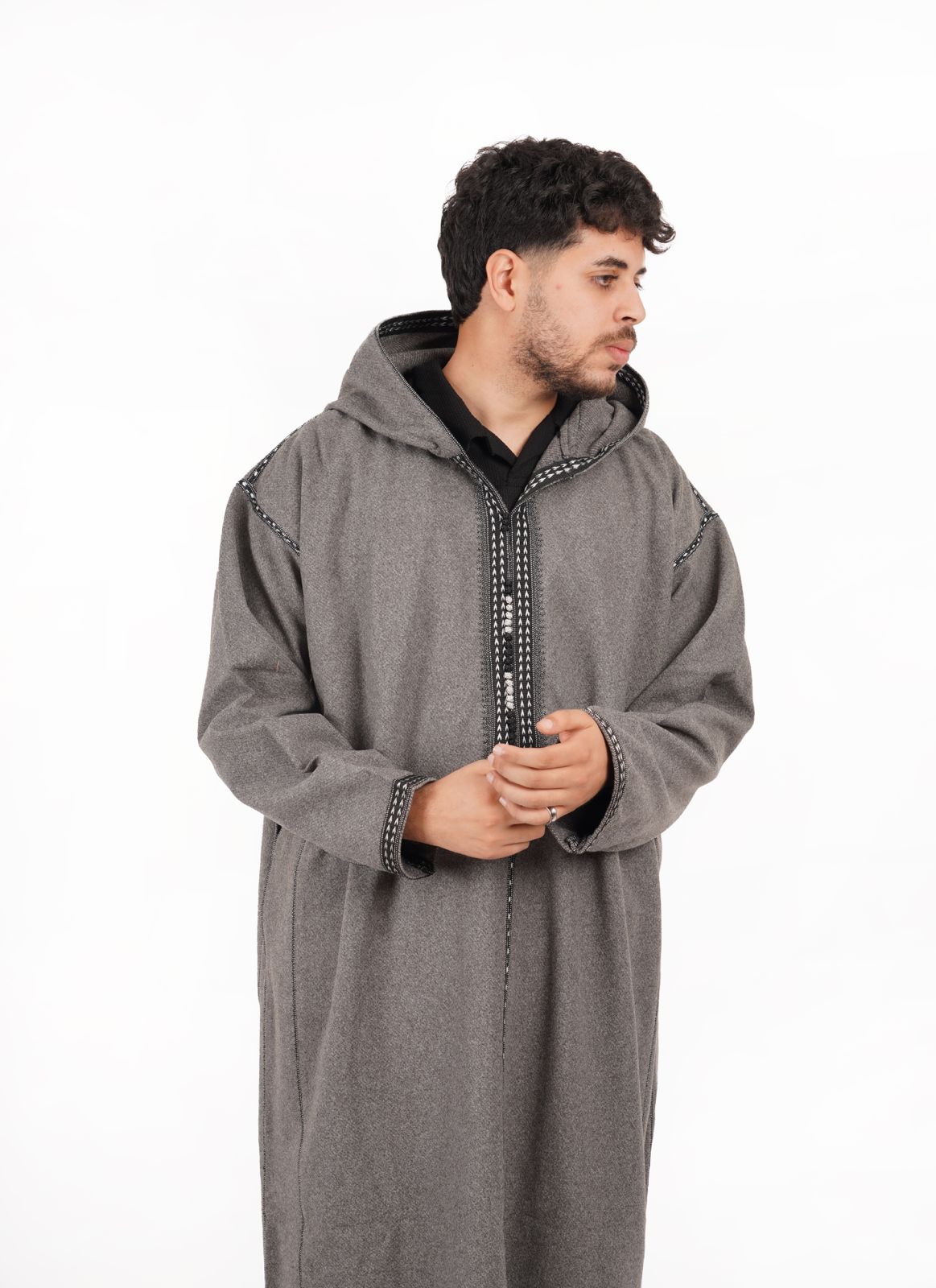 Heather Grey Djellaba